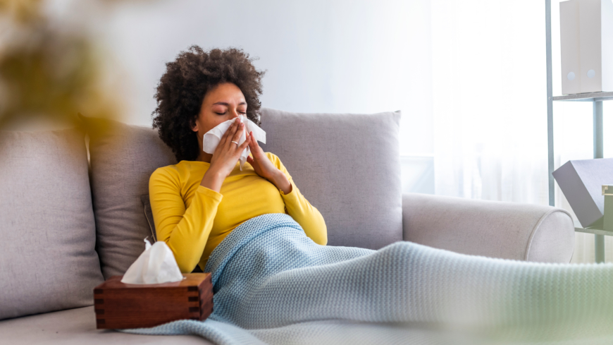 Förkylningen är som mest smittsam i början när du kanske inte ens märker av den. Foto: Shutterstock